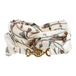 Printed Silk Twill Headband