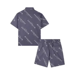 Print Shirt and Shorts Sæt
