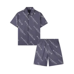 Print Shirt and Shorts Sæt