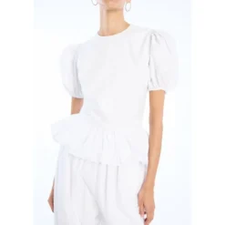 Puff Sleeve Bubble Top