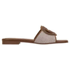 Quilted GG Strap Slipper