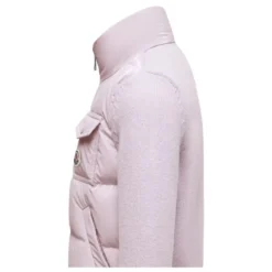 Quilted Zip Cardigan