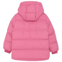 Quiltet jakke i Carmine Rose