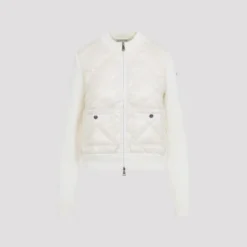 Quiltet strik cardigan