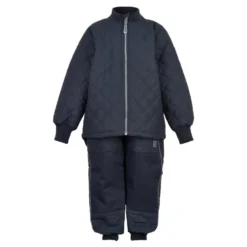 Quiltet Termosæt med Fleece - Blue Nights