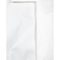 Rebel White Cotton Twill Bukser