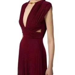 Red Carpet Lurex Jersey Kjole