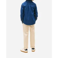 Relaxed Fit Denim Skjorte