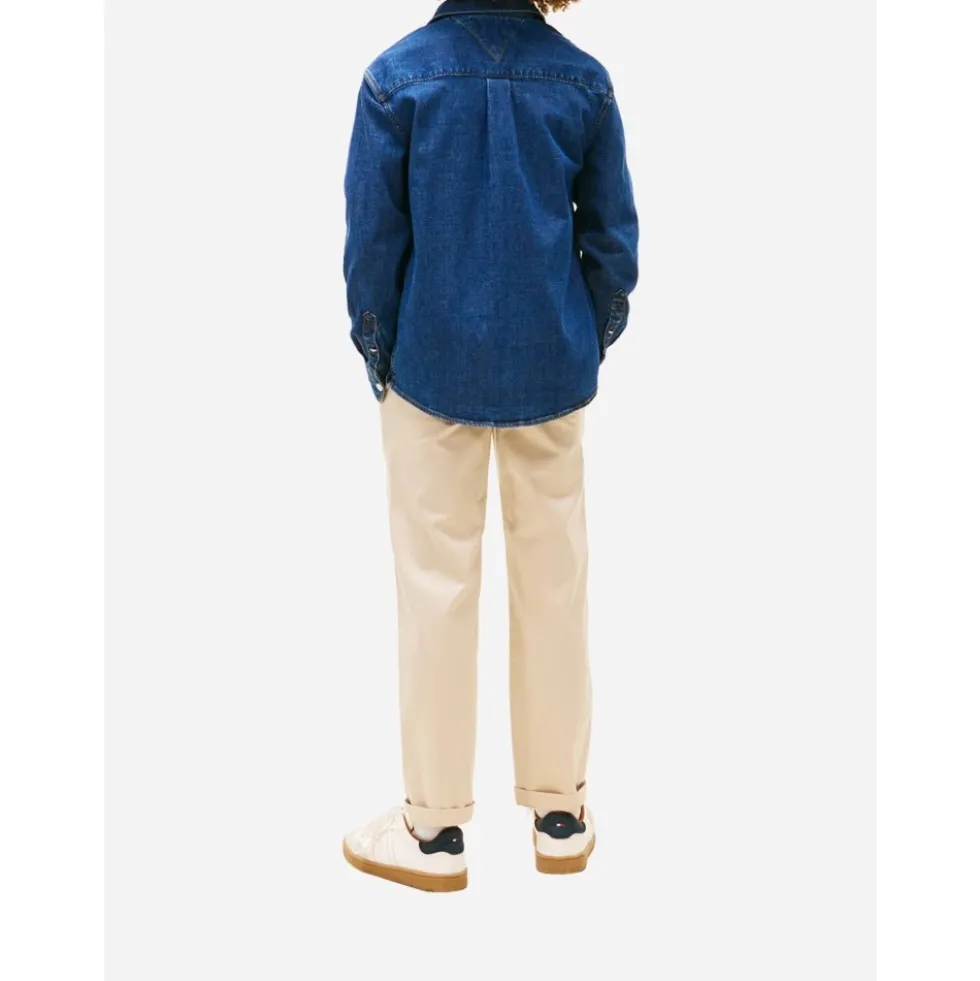 Relaxed Fit Denim Skjorte
