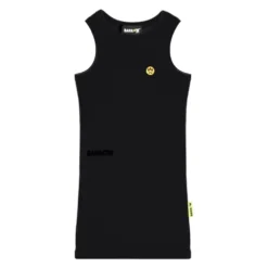 Ribbet Jersey Kjole