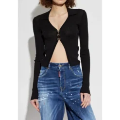 Ribstrikket Cardigan