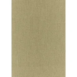 Ribstrikket cashmere tørklæde