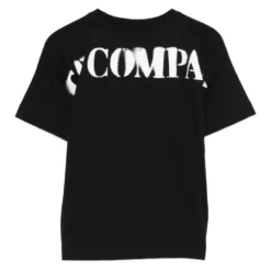Ribstrikket T-shirt med Rund Hals