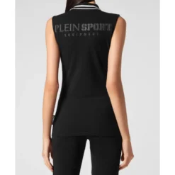 Ærmeløs poloshirt
