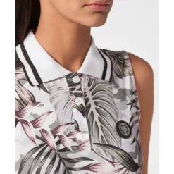 Ærmeløs poloshirt