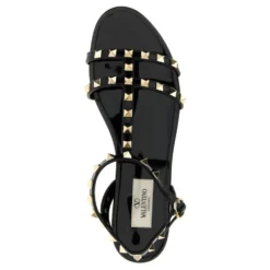 Rockstud flad gummisandal