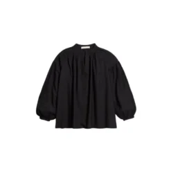 Romantisk Nipoa Bluse med Blonder Detaljer