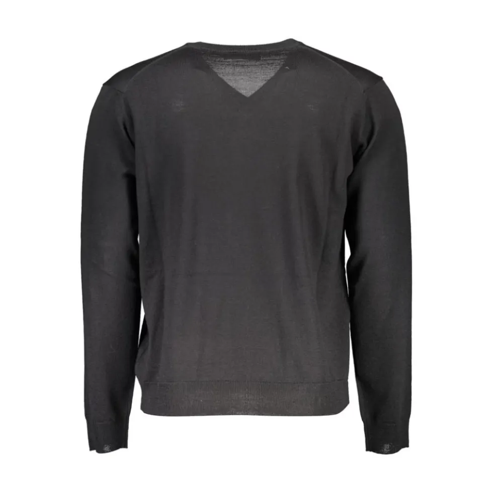 Romeo Gigli Black Wool Men Sweater