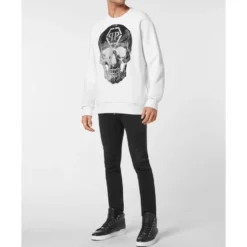Roundneck Skull Sweatshirt