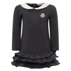 Ruffled Cotton Dress