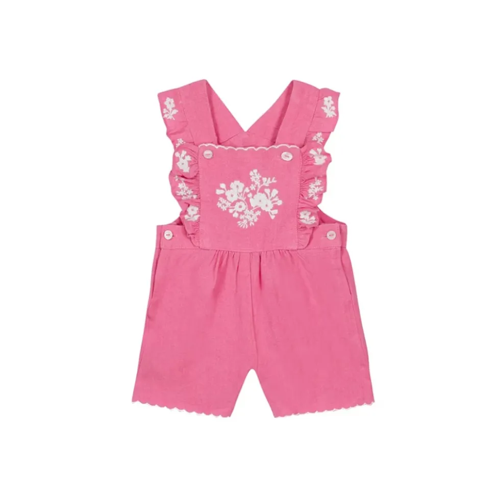 Rufflede blomsterbroderede overalls