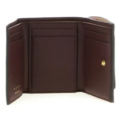 Saffiano Leather Trifold Wallet