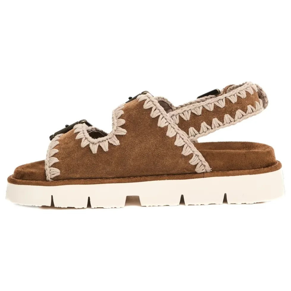 Sandaler med dobbelte spænder