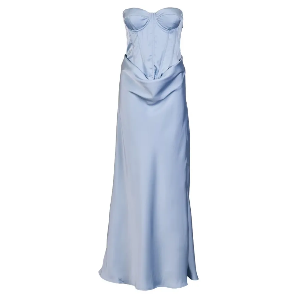 Satin Corset Maxi
