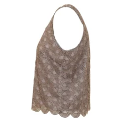 Scallop Sequin Top