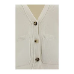 Scarlet Cashmere Cardigan med V-udskæring