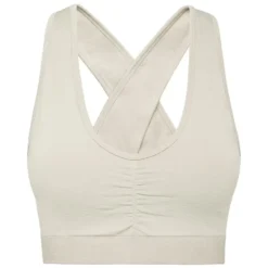 Seamless Wide Straps Sport Bra Logo