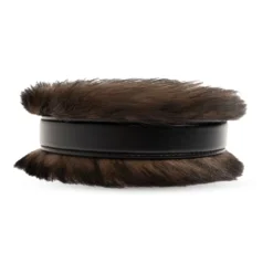 Shearling and Palmellato kalveskinds taske skulderrem