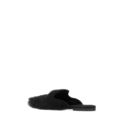 Shearling og ruskind slippers