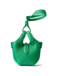 Shiny Drum Mini Bucket Bag