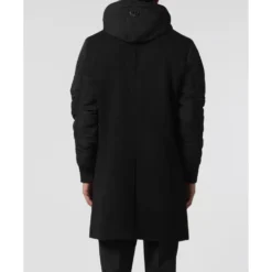 Single Breast Hooded Coat