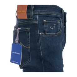 Slim Fit Bard Jeans med broderet logo