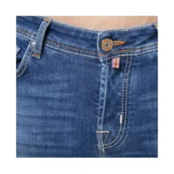 Slim Fit Blå Jeans