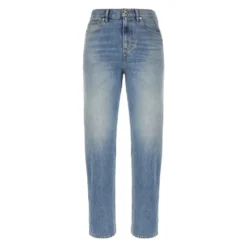 Slim fit bomuldsdenimbuks