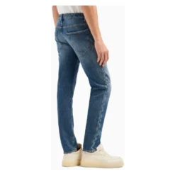 Slim Fit Denim Blå Jeans