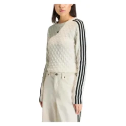 Slim Solid Spike Knit Longsleeve Tee