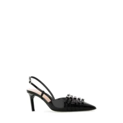Slingback Stiletter med Spids Tå
