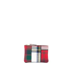Small Pouch Tartan Patchwork