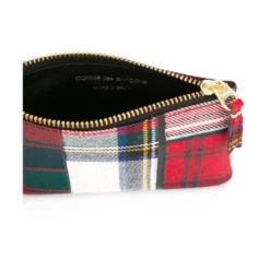 Small Pouch Tartan Patchwork