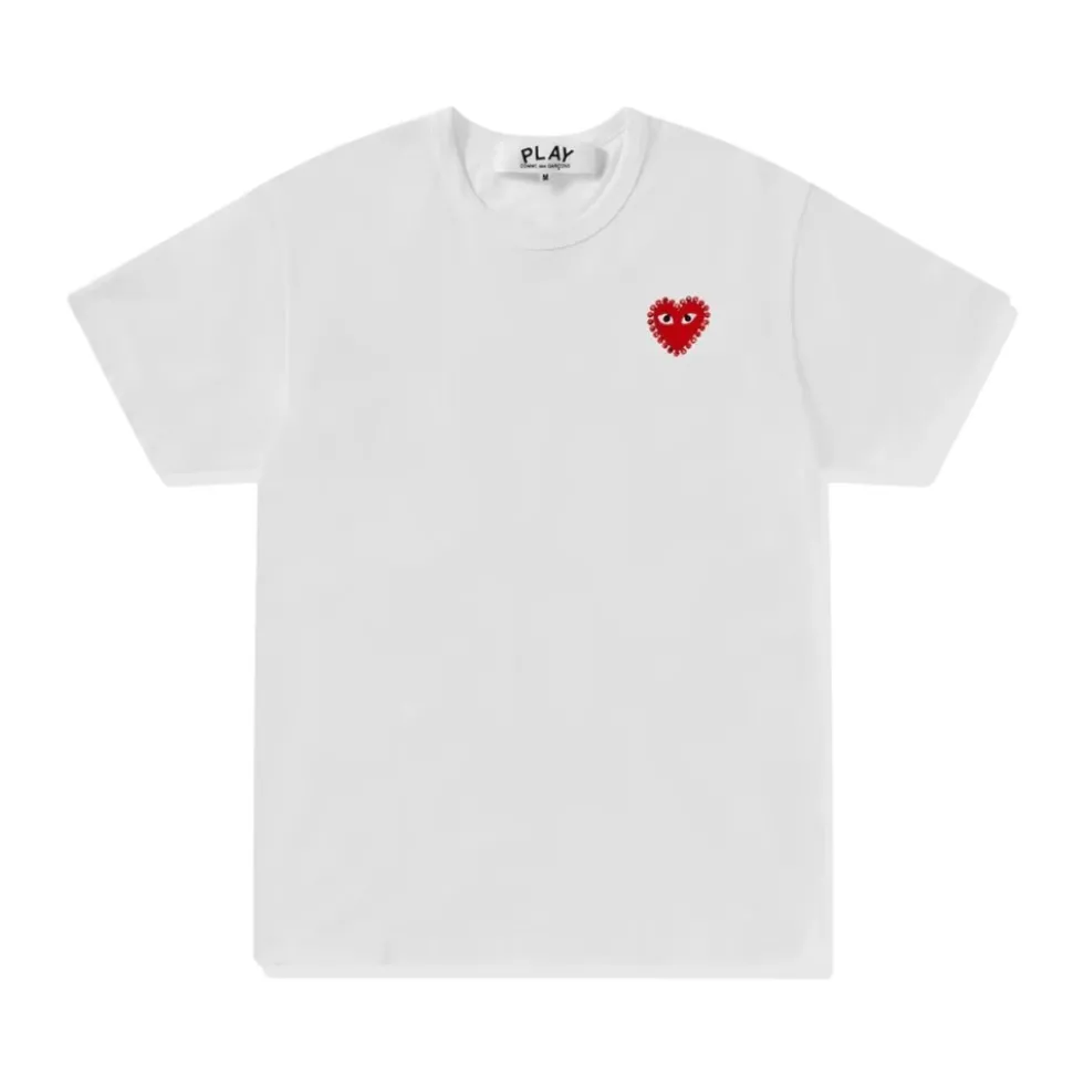 Small Rhinestone Heart Play T-Shirt