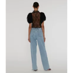 Snøret Ben Denim Bukser