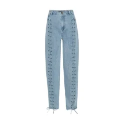 Snøret Ben Denim Bukser