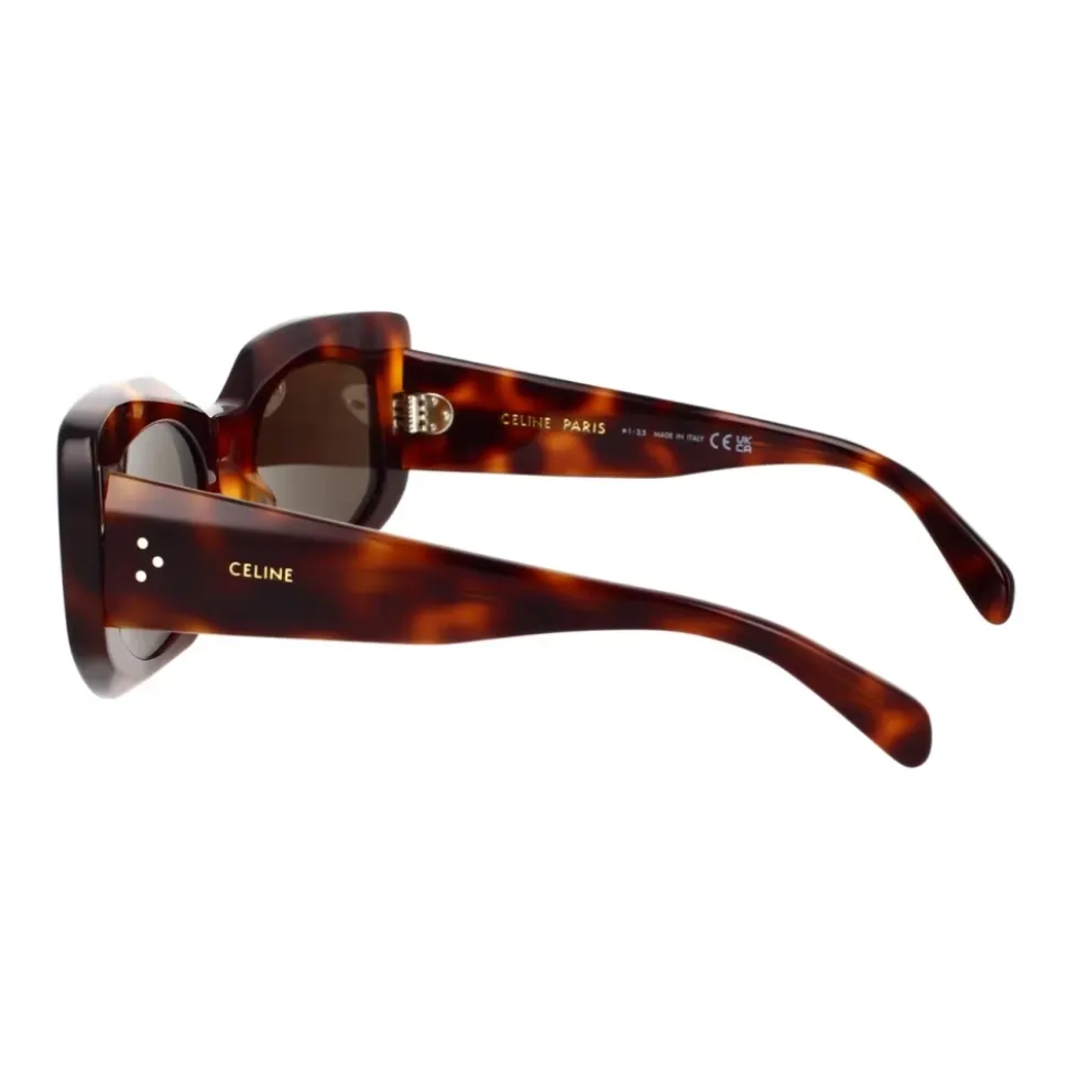 Sommerfugl Stil Brune Solbriller