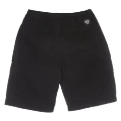 Sort Cargo Shorts Ripstop Stof