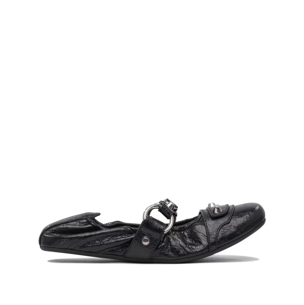 Sorte Ballerina Flats Elegante Behagelige Sko