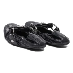 Sorte Ballerina Flats Elegante Behagelige Sko